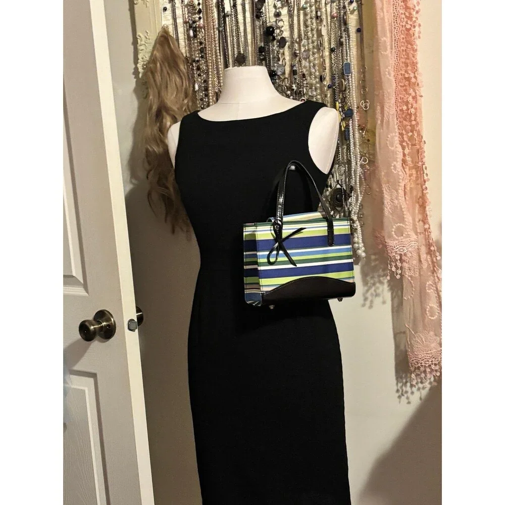 Vintage Striped Handbag